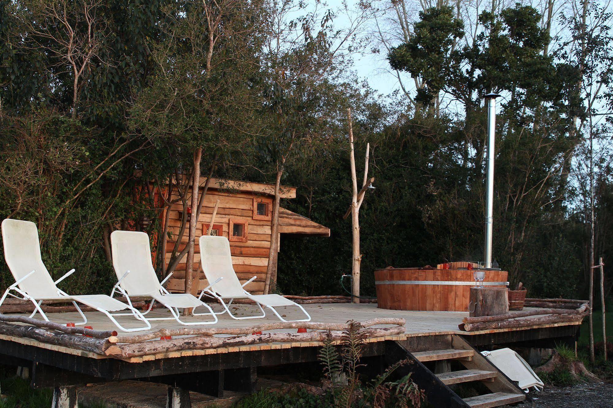 Cabanas Gracias A La Vida Lodge Puerto Varas Ngoại thất bức ảnh